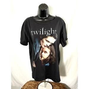 Twilight Edward Bella Graphic Tee Large
